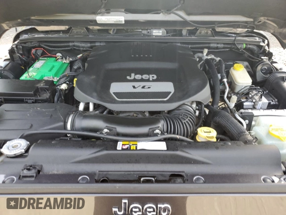 2016 Jeep Wrangler Unlimited Rubicon with VIN 1C4BJWFG4GL252209, listed as a Copart auction lot 58525725 with 46,604 mi miles and Salvage title. Bid and sale history available at DreamBid. Image 11.