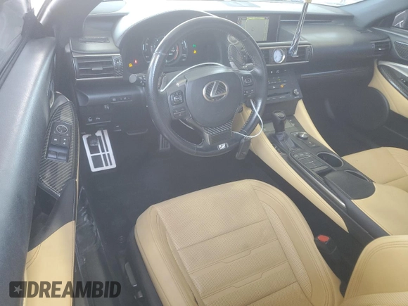 2016 Lexus RC 350 F Sport with VIN JTHHE5BC8G5012479, listed as a Copart auction lot 54840605 with 85,004 mi miles and Salvage title. Bid and sale history available at DreamBid. Image 8.