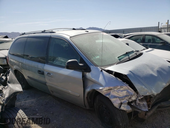 2006 Dodge Grand Caravan SE with VIN 1D4GP24R46B699406, listed as a Copart auction lot 48265435 with Not Provided miles and Salvage Title. Bid and sale history available at DreamBid. Image 4.