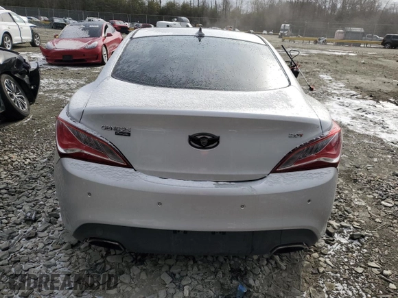 2014 Hyundai Genesis Coupe R-Spec z VIN KMHHT6KD1EU118938, wystawiony jako Copart lot #46115545 z przebiegiem 155 209 mil mil oraz Szkoda całkowita • Salvage title. Historia ofert i sprzedaży dostępna na DreamBid. Obrazek 6.