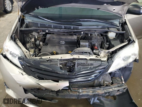 2015 Toyota Sienna L with VIN 5TDZK3DC1FS598628, listed as a Copart auction lot 54139805 with 113,364 mi miles and Salvage title. Bid and sale history available at DreamBid. Image 12.
