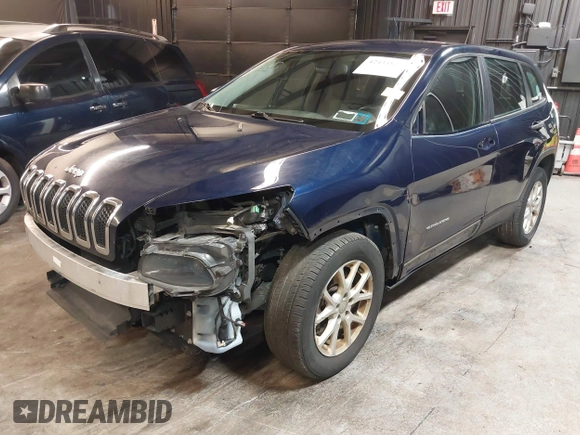 2015 Jeep Cherokee Sport with VIN 1C4PJMAB3FW564055, listed as a IAAI auction lot 42434835 with 237,027 mi miles and . Bid and sale history available at DreamBid. Image 18.