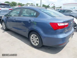 2016 Kia Rio LX with VIN KNADM4A32G6690392, listed as a IAAI auction lot 42075112 with 122,212 mi miles. Bid and sale history available at carsss.com. Image 3.
