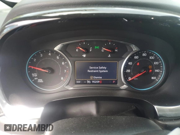 2020 Chevrolet Traverse LT Cloth with VIN 1GNERGKW2LJ237908, listed as a Copart auction lot 70151484 with 90,209 mi miles and Salvage Title. Bid and sale history available at carsss.com. Image 9.