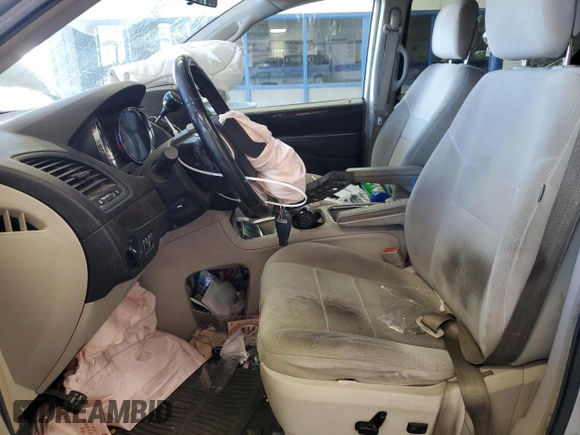 2011 Dodge Grand Caravan Crew with VIN 2D4RN5DG5BR755489, listed as a Copart auction lot 51074595 with 193,259 mi miles and Salvage Title. Bid and sale history available at DreamBid. Image 7.