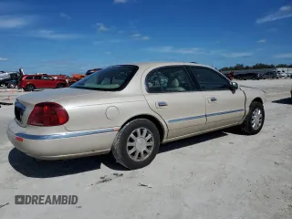 2002 Lincoln Continental with VIN 1LNHM97V82Y671963, listed as a Copart auction lot 42771995 with 157,788 mi miles and Non Repairable. Bid and sale history available at carsss.com. Image 3.