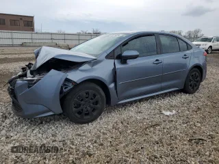 2021 Toyota Corolla LE with VIN 5YFEPMAEXMP204612, listed as a Copart auction lot 49215284 with 18,565 mi miles and Salvage Title. Bid and sale history available at carsss.com. Image 1.