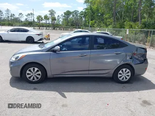 2015 Hyundai Accent GLS with VIN KMHCT4AE8FU861963, listed as a IAAI auction lot 42161059 with 132,629 mi miles and . Bid and sale history available at DreamBid. Image 15.