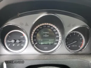 2011 Mercedes-Benz C 350 with VIN WDDGF8HB7BA522936, listed as a Copart auction lot 63910225 with 178,097 mi miles and Clean title. Bid and sale history available at DreamBid. Image 9.