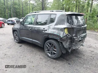 2021 Jeep Renegade Latitude with VIN ZACNJCBB4MPM68233, listed as a IAAI auction lot 42464100 with 63,897 mi miles and . Bid and sale history available at DreamBid. Image 3.
