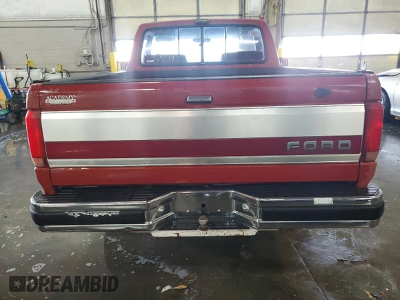 1991 Ford F-150 with VIN 2FTDF15Y0MCB03986, listed as a Copart auction lot 89403545 with 37,829 mi miles and Clean Title. Bid and sale history available at carsss.com. Image 6.