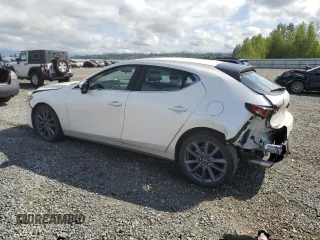 2021 Mazda Mazda3 Hatchback Preferred with VIN JM1BPALL2M1305466, listed as a Copart auction lot 55178565 with 21,292 mi miles and Salvage Title. Bid and sale history available at carsss.com. Image 2.