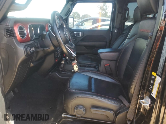 2020 Jeep Wrangler Unlimited Rubicon с VIN 1C4HJXFN3LW350249, выставлен на аукционе Copart как лот 60696895 с пробегом 56 577 миль миль и Списание • Salvage title. История ставок и продаж доступна на DreamBid. Изображение 7.