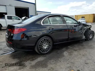 2024 Mercedes-Benz C 300 with VIN W1KAF4GB1RR169671, listed as a Copart auction lot 54357675 with Not Provided miles and Salvage Title. Bid and sale history available at DreamBid. Image 3.