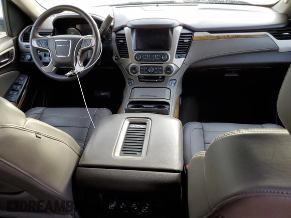 2017 GMC Yukon Denali with VIN 1GKS2CKJ6HR274387, listed as a Copart auction lot 48421715 with 99,291 mi miles and Salvage Title. Bid and sale history available at carsss.com. Image 8.