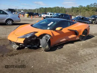 2022 Chevrolet Corvette 2LT с VIN 1G1YB2D41N5104067, выставлен на аукционе Copart как лот 41636985 с пробегом 19 280 миль миль и Списание • Salvage title. История ставок и продаж доступна на DreamBid. Изображение 1.