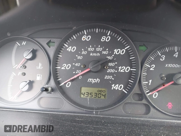 2000 Mazda Protege DX with VIN JM1BJ2221Y0208156, listed as a IAAI auction lot 41609657 with 435,304 mi miles and . Bid and sale history available at DreamBid. Image 7.