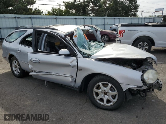 2002 Mercury Sable LS Premium with VIN 1MEHM59S12G607493, listed as a Copart auction lot 78230594 with 127,913 mi miles and Salvage Title. Bid and sale history available at DreamBid. Image 4.