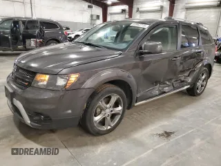2016 Dodge Journey Crossroad z VIN 3C4PDCGG3GT187030, wystawiony jako Copart lot #53962715 z przebiegiem 78 188 mil mil oraz Szkoda całkowita • Salvage title. Historia ofert i sprzedaży dostępna na DreamBid. Obrazek 1.