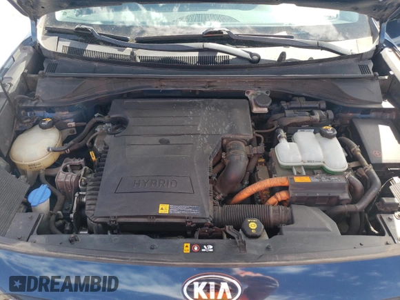2017 Kia Niro Touring with VIN KNDCE3LC7H5047837, listed as a Copart auction lot 47143315 with 131,866 mi miles and Salvage Title. Bid and sale history available at carsss.com. Image 13.