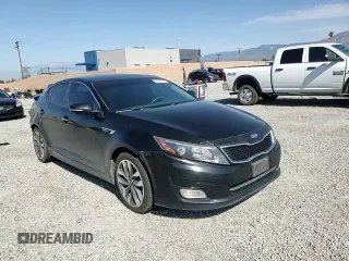 2015 Kia Optima SX Turbo with VIN 5XXGR4A6XFG454049, listed as a Copart auction lot 52217185 with 115,675 mi miles and Salvage Title. Bid and sale history available at carsss.com. Image 11.