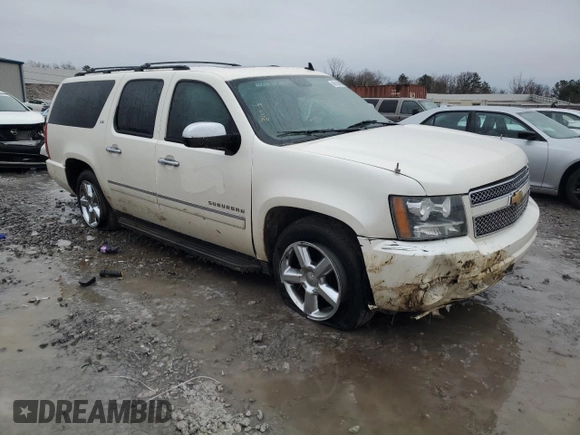 2013 Chevrolet Suburban LTZ with VIN 1GNSCKE04DR184212, listed as a Copart auction lot 89162685 with 180,808 mi miles and Salvage Title. Bid and sale history available at carsss.com. Image 4.