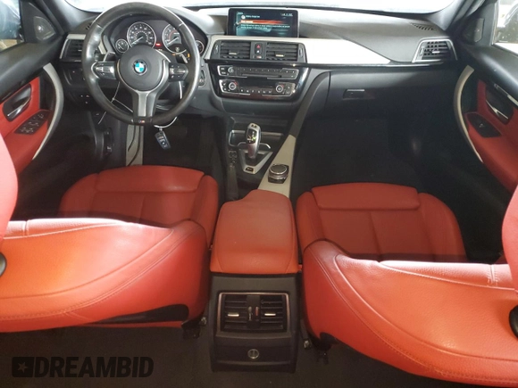 2017 BMW 3 Series 330e iPerformance with VIN WBA8E1C3XHA158851, listed as a Copart auction lot 85889824 with 135,625 mi miles and Salvage Title. Bid and sale history available at carsss.com. Image 8.