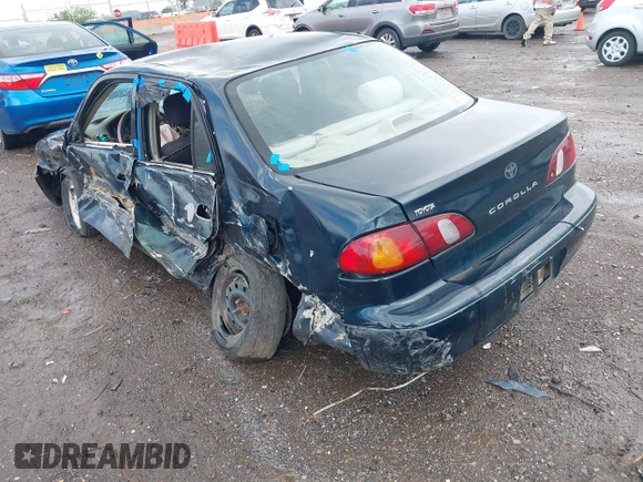 1999 Toyota Corolla VE z VIN 2T1BR12E9XC200873, wystawiony jako IAAI lot #42021029 z przebiegiem Nie podano mil oraz . Historia ofert i sprzedaży dostępna na DreamBid. Obrazek 3.