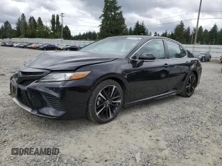 2018 Toyota Camry XSE with VIN 4T1BZ1HKXJU018425, listed as a Copart auction lot 61761225 with 107,407 mi miles and Salvage title. Bid and sale history available at DreamBid. Image 1.