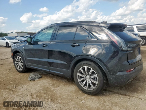 2020 Cadillac XT4 FWD Sport with VIN 1GYFZER45LF146781, listed as a Copart auction lot 59043685 with 65,177 mi miles and Salvage title. Bid and sale history available at DreamBid. Image 2.