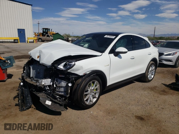 2023 Porsche Cayenne E-Hybrid Hybrid with VIN WP1BE2AY0PDA28473, listed as a Copart auction lot 56708953 with Not provided miles and . Bid and sale history available at DreamBid. Image 1.