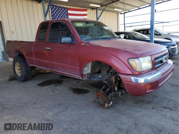 1998 Toyota Tacoma with VIN 4TAWN72N6WZ061060, listed as a Copart auction lot 49701815 with 215,295 mi miles and Clean Title. Bid and sale history available at DreamBid. Image 4.