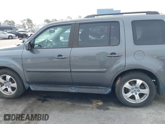 2013 Honda Pilot EX-L with VIN 5FNYF3H54DB010833, listed as a IAAI auction lot 41663424 with 108,264 mi miles and . Bid and sale history available at DreamBid. Image 14.