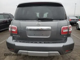 2018 Nissan Armada SV with VIN JN8AY2NC7J9550101, listed as a Copart auction lot 44971355 with 136,149 mi miles and Clean Title. Bid and sale history available at carsss.com. Image 6.