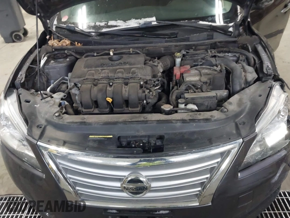 2015 Nissan Sentra S with VIN 3N1AB7AP3FY347486, listed as a IAAI auction lot 41447802 with Not Provided miles. Bid and sale history available at carsss.com. Image 10.