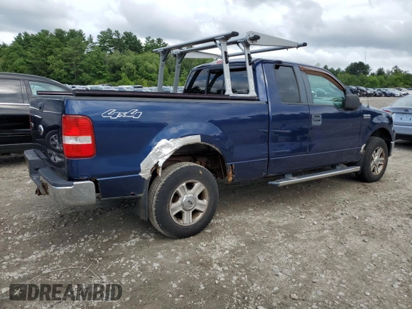 2007 Ford F-150 XLT with VIN 1FTPX14547NA52105, listed as a Copart auction lot 65499124 with 184,671 mi miles and Non repairable. Bid and sale history available at DreamBid. Image 3.