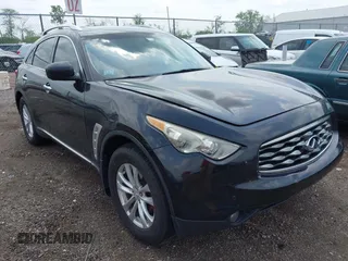 2010 Infiniti FX35 with VIN JN8AS1MW4AM851803, listed as a IAAI auction lot 42156351 with 170,700 mi miles. Bid and sale history available at carsss.com. Image 1.