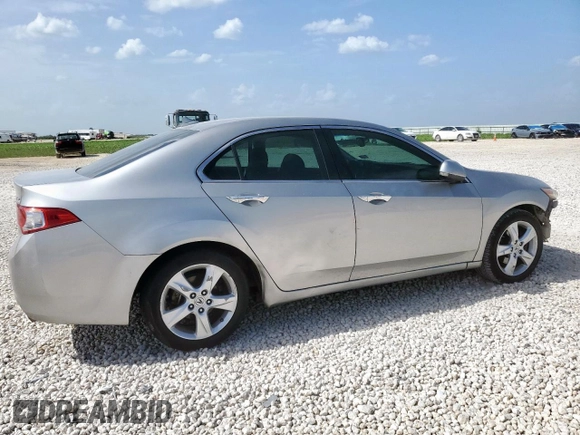 2010 Acura TSX with VIN JH4CU2F69AC011697, listed as a Copart auction lot 62818335 with 221,615 mi miles and Salvage title. Bid and sale history available at DreamBid. Image 3.
