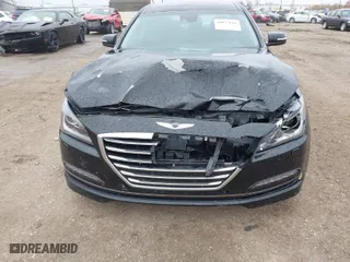 2017 Genesis G80 3.8L with VIN KMHGN4JE9HU175476, listed as a IAAI auction lot 40933618 with 136,354 mi miles. Bid and sale history available at carsss.com. Image 6.
