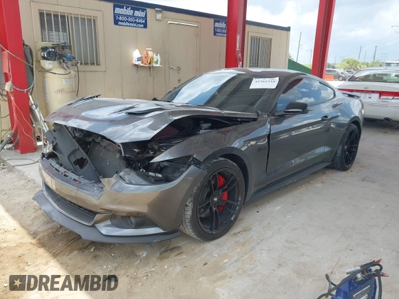 2017 Ford Mustang GT with VIN 1FA6P8CF0H5237046, listed as a IAAI auction lot 42362210 with 44,874 mi miles and . Bid and sale history available at DreamBid. Image 18.