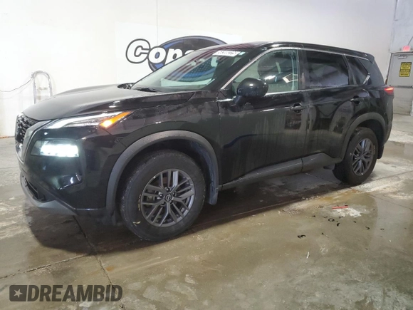 2023 Nissan Rogue S with VIN 5N1BT3AB1PC736077, listed as a Copart auction lot 58308225 with 79,350 mi miles and Clean title. Bid and sale history available at DreamBid. Image 1.