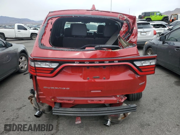 2022 Dodge Durango GT Plus with VIN 1C4RDHDG1NC102530, listed as a Copart auction lot 49162635 with 32,490 mi miles and Salvage Title. Bid and sale history available at DreamBid. Image 6.