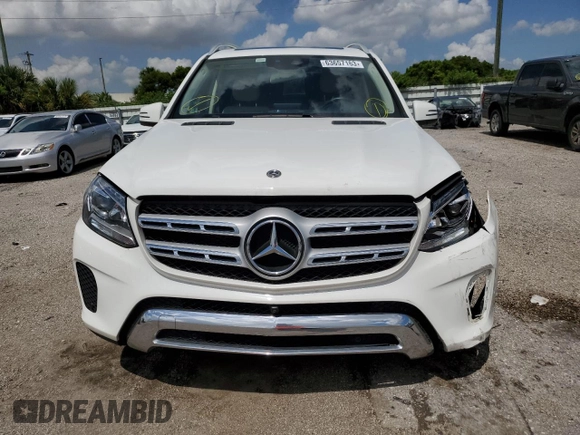 2019 Mercedes-Benz GLS with VIN 4JGDF6EE1KB224310, listed as a Copart auction lot 63657163 with 39,726 mi miles. Bid and sale history available at carsss.com. Image 5.