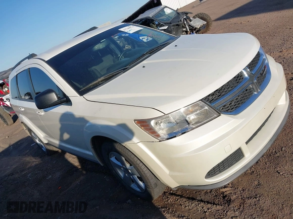 2014 Dodge Journey SE with VIN 3C4PDCAB4ET119412, listed as a IAAI auction lot 41760074 with 148,882 mi miles. Bid and sale history available at carsss.com. Image 1.