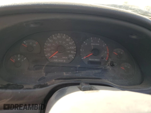 2000 Ford Mustang with VIN 1FAFP4044YF256429, listed as a Copart auction lot 44818895 with Not provided miles and Salvage title. Bid and sale history available at DreamBid. Image 9.