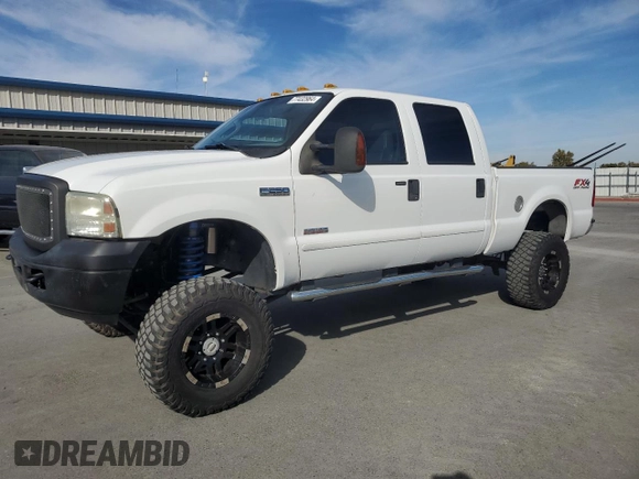 2006 Ford Super Duty F-250 XL with VIN 1FTSX21PX6EB47823, listed as a Copart auction lot 77432964 with 154,559 mi miles and Clean Title. Bid and sale history available at carsss.com. Image 1.