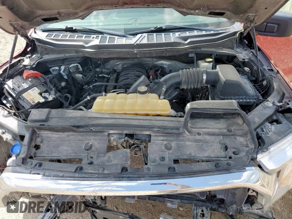 2021 Ford F-150 XL with VIN 1FTEW1C52MFA73276, listed as a Copart auction lot 61730665 with 163,262 mi miles and Salvage title. Bid and sale history available at DreamBid. Image 11.