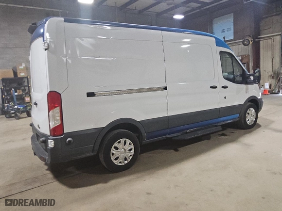 2018 Ford Transit Van with VIN 1FTBW2CM6JKA36363, listed as a Copart auction lot 74249814 with NaN miles and Clean Title. Bid and sale history available at carsss.com. Image 3.