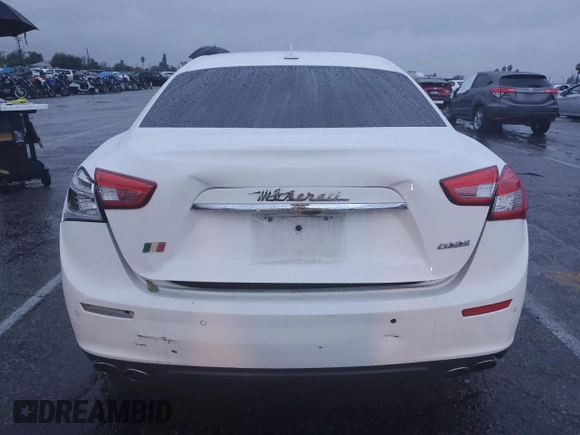 2017 Maserati Ghibli with VIN ZAM57XSA1H1196337, listed as a Copart auction lot 81119963 with 86,374 mi miles. Bid and sale history available at carsss.com. Image 6.