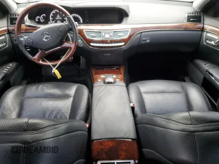 2013 Mercedes-Benz S with VIN WDDNG7DBXDA510464, listed as a Copart auction lot 44603075 with 97,629 mi miles and Salvage Title. Bid and sale history available at carsss.com. Image 8.